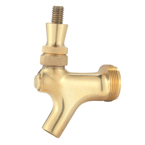 POLISHED BRASS BEER FAUCET